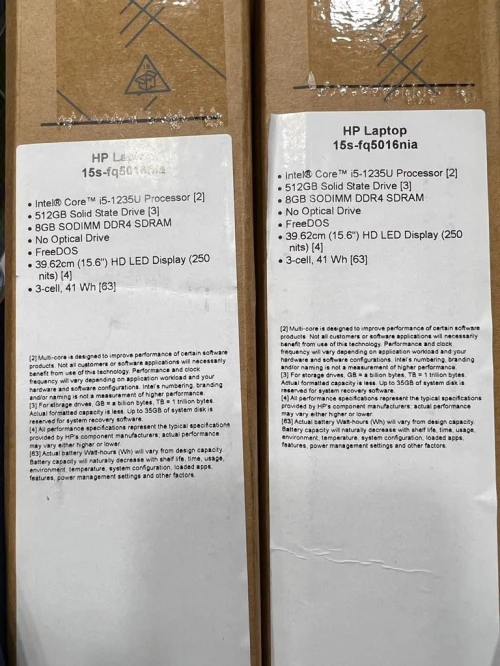 HP 15S -F5016NIA I5 12EM 8G 512G SSD 15 POUCE FHD CLAVIER RETRO W 11