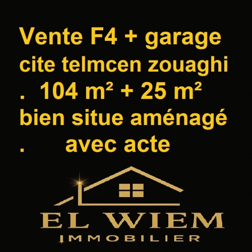 Vente Appartement F4 Constantine Constantine