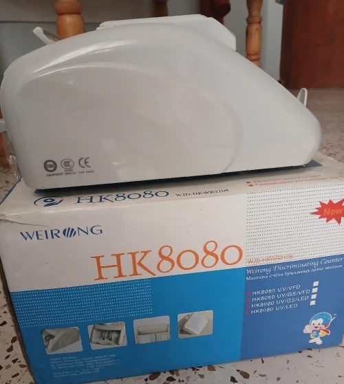 Compteuse de billets professionnelle  Modèle HK8080 de la marque Weirong