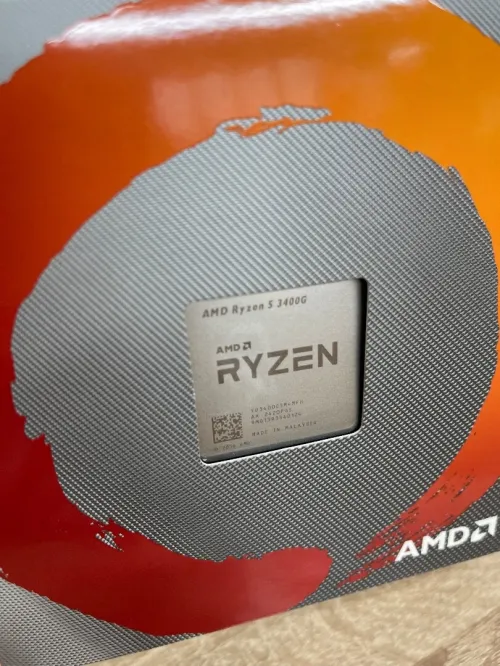 CPU ryzen 5 3400g