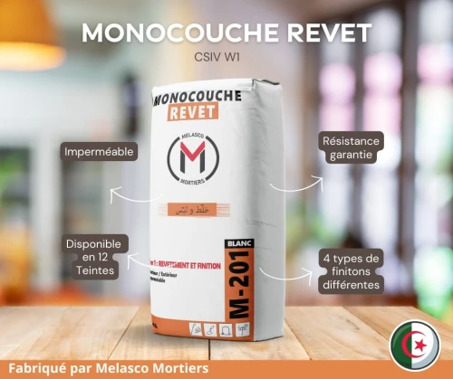  M-201 REVET - Enduit Monocouche Imperméable