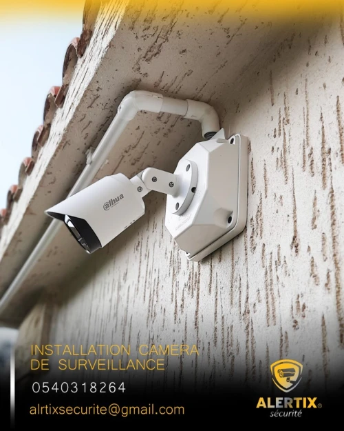 INSTALLATION CAMERA DE SURVEILLANCE