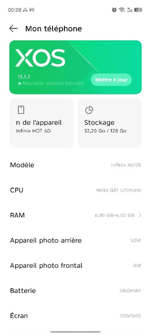  Infinix Hot 60i