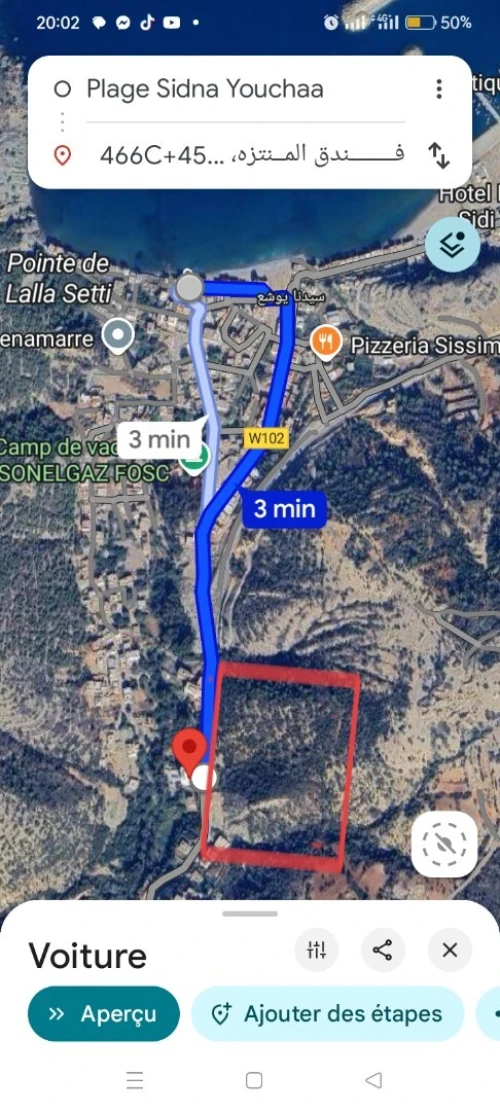 Vente Terrain Tlemcen Ghazaouet
