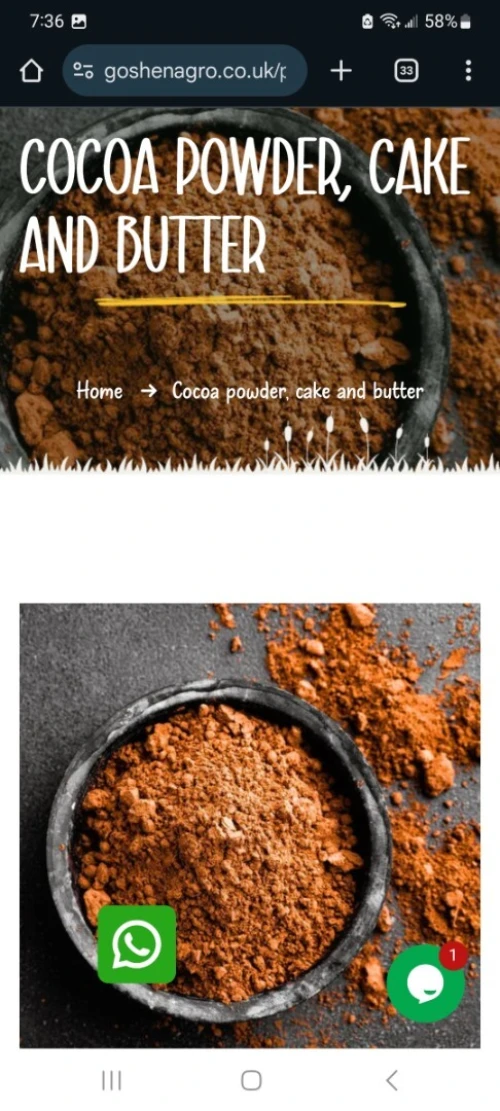 استيراد حبوب قهوة كاكاو و مواد غذائية أخرى Importation café, cacao, graines، produits alimentaires
