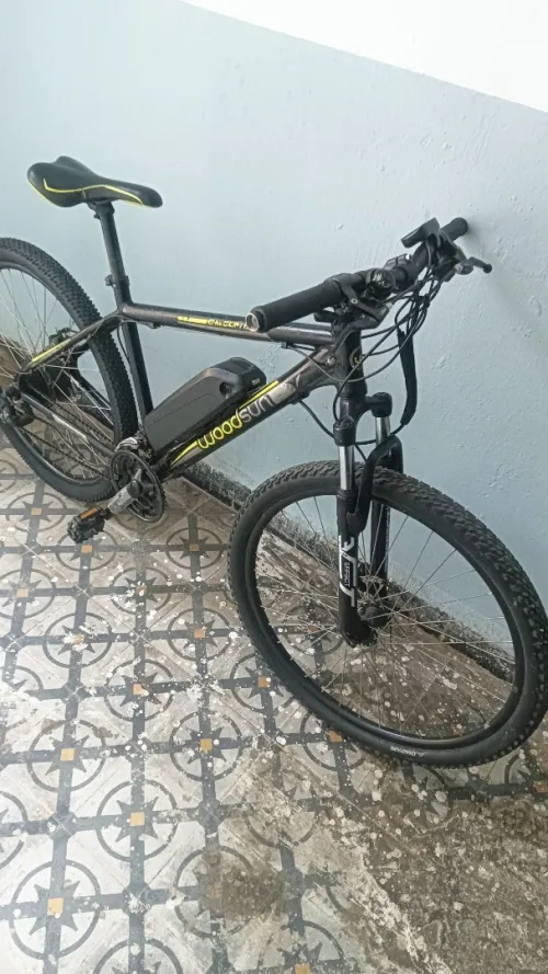 Vélo électrique avec chargeur 