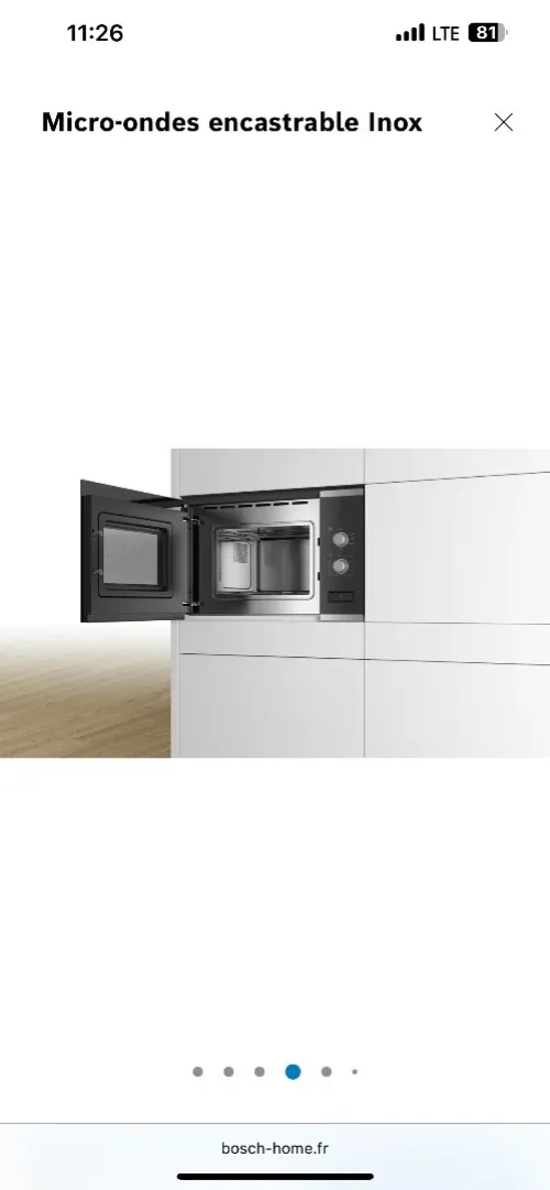 Micro ond bosch 