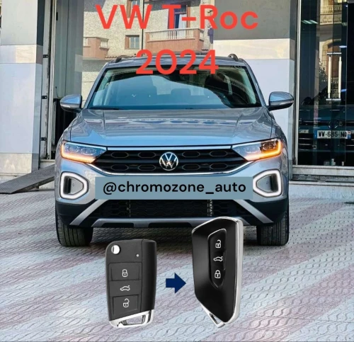 Clé vw troc tcross taigo tacqua tharu 