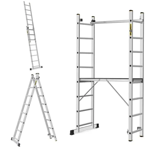 ECHAFAUDAGE MULTIUSAGE EN ALUMINIUM