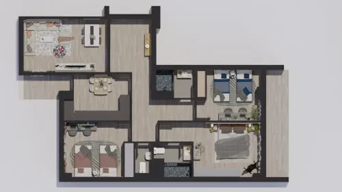 Vente Appartement F4 Oran Oran