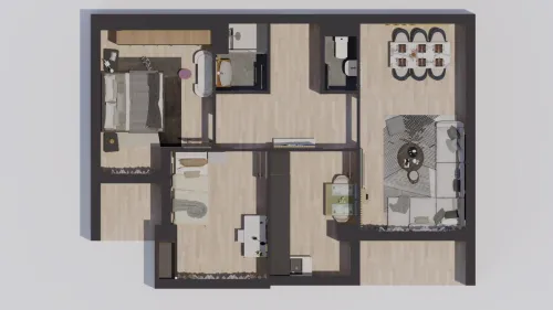 Vente Appartement F3 Oran Oran