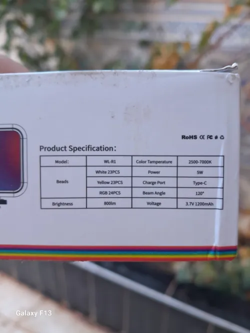 torche led rgb