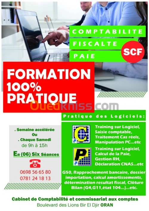 FORMATION COMPTABILITE 100% PRATIQUE