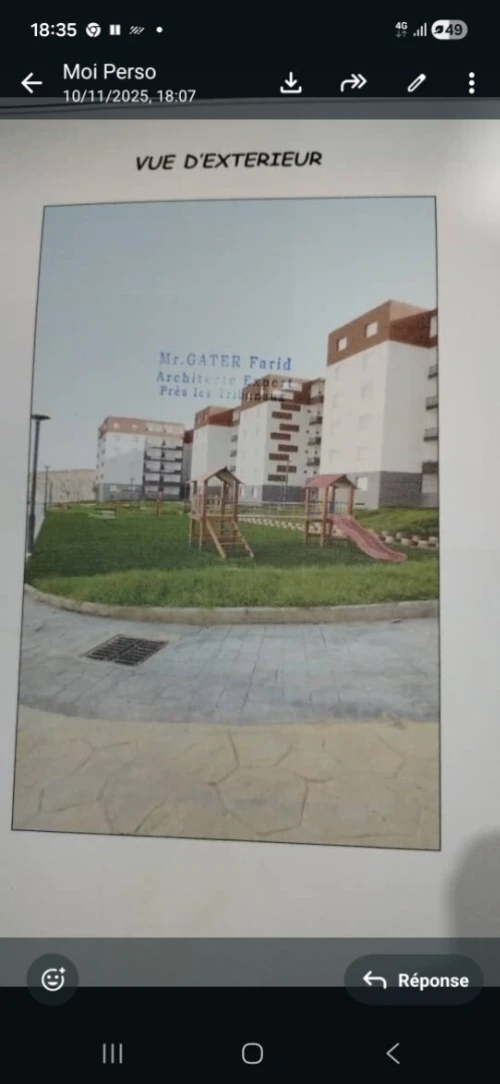 Vente Appartement F4 Blida Bouinan
