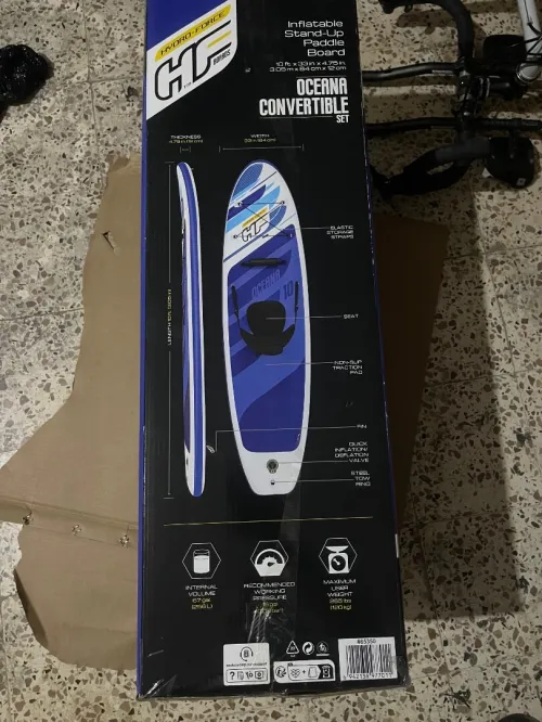 Paddle SUP gonflable Hydro-force Oceana convertible 