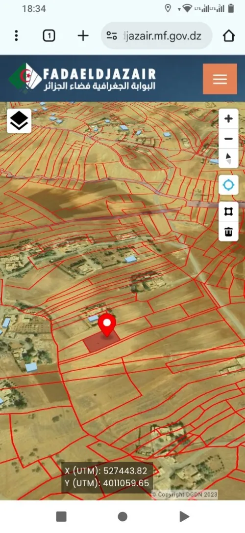Vente Terrain Médéa Beni slimane