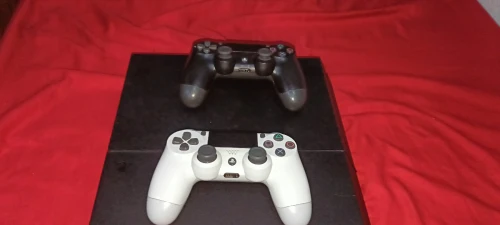 Sony PlayStation 4 Fat flachée manette originale + manette copé