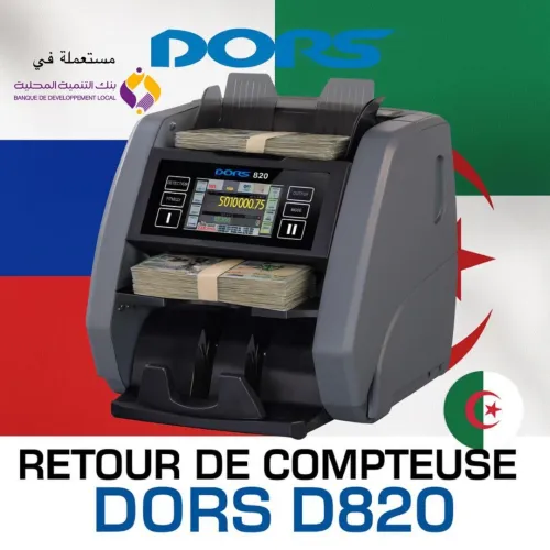 COMPTEUSE DE BILLETS DORS D820
