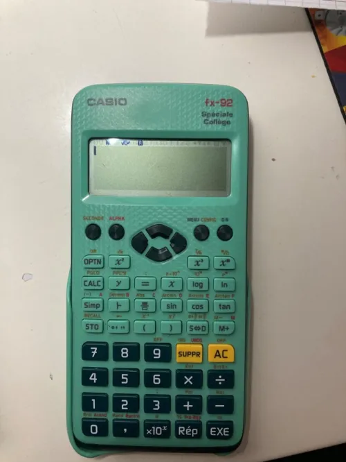 Calculatrice casio 