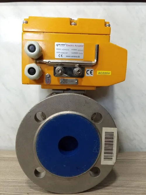 Actionneur électrique 1/4  tour 220v et 24v