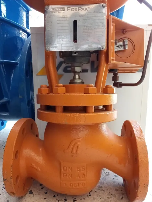 Vanne modulant électrique et pneumatique