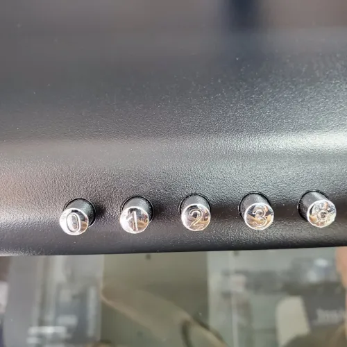 Hotte de Cuisine Noir Géant 6/ فلتر/مدخنة LED