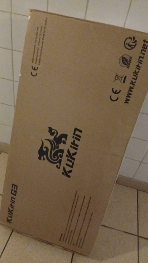 Trottinette électrique kukirin g3