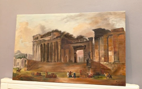 Tableau Fait Main - peinture a l'Huile sur Toile