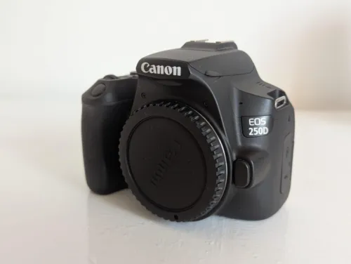 Canon EOS 250D avec deux objectifs + accessoires 