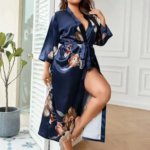 KIMONO EN FLEUR POUR FEMME