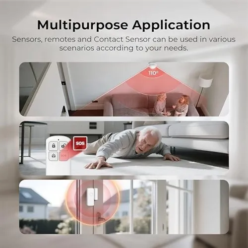 Alarme sans fil : HIKVISION + Sirène extérieure GRATUIT