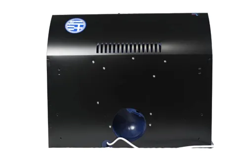 Hotte de cuisine techno flamme original 