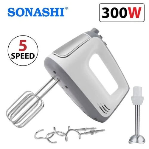  sonashi batteur Electrique Multifonctions Avec 5 Vitesses 300W