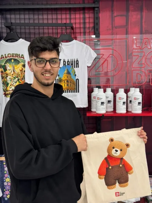 Tote bags personnalisés La Zone DTF
