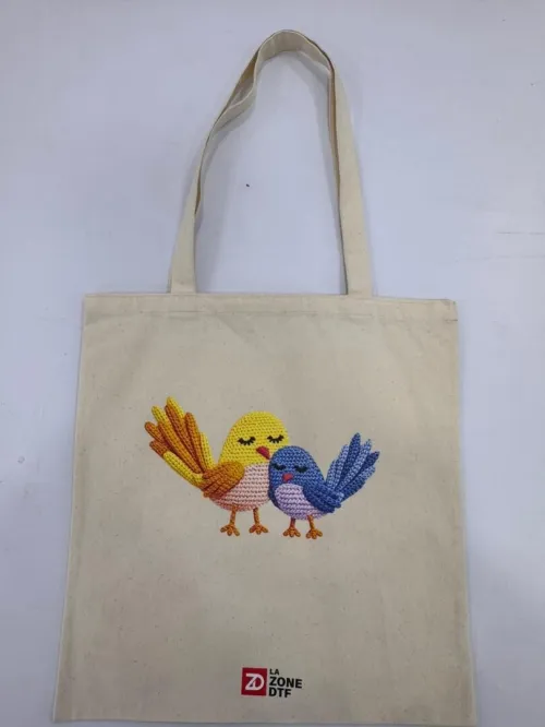 Tote bags personnalisés La Zone DTF