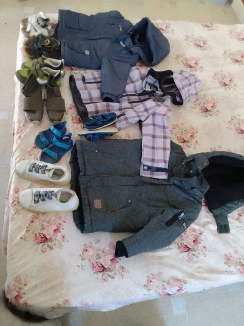 Manteaux,chaussures,sandales