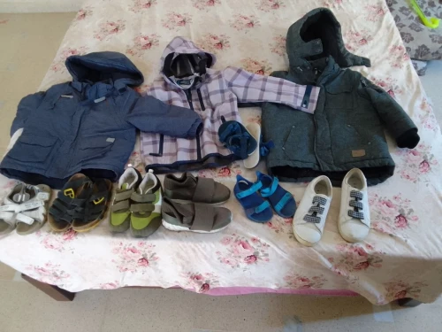 Manteaux,chaussures,sandales
