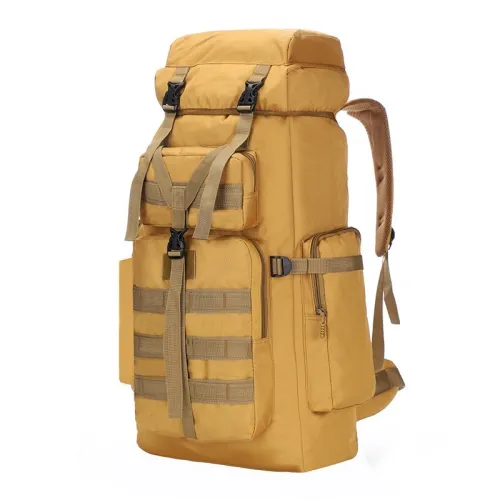 Sac à dos randonnée tactique étanche de grande capacité de 80 L