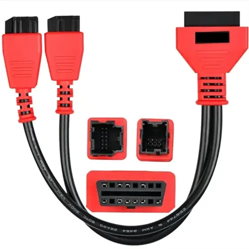 Adaptateur de Diagnostic FCA 12+8 Broches OBD2 | Chrysler Dodge Jeep Fiat Alfa