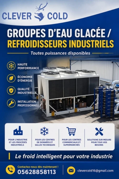 Chiller/group a eau glacée