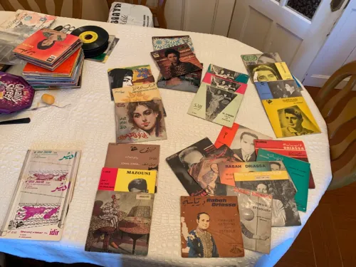 Disque Vinyles musique antiquité