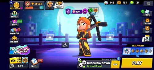 Brawl stars Compte 55k