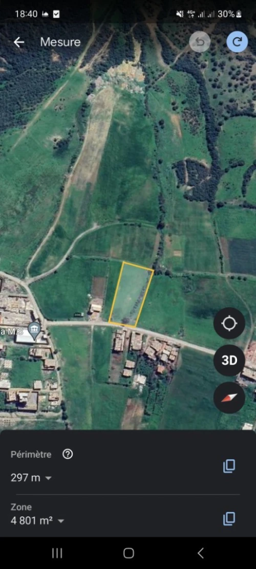 Vente Terrain Boumerdès Ouled moussa