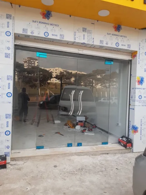 Cabine de douche sur mesure 