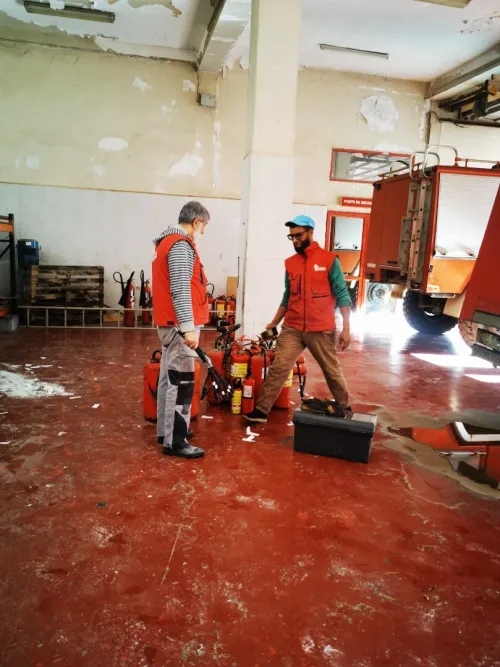 Rechargement maintenance des extincteurs 