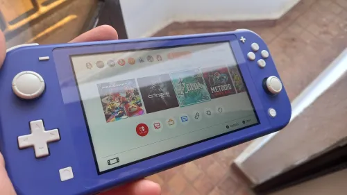 Nintendo Switch Lite Flachée