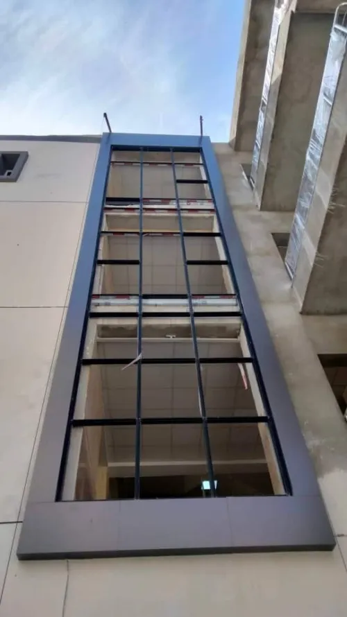 Mûr rideau alucobond 