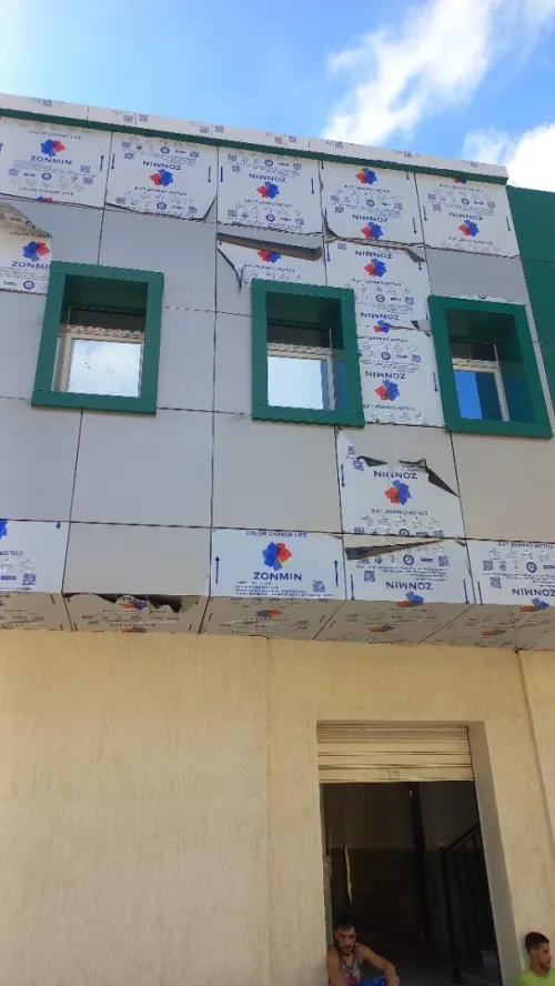 Alucobond mûr rideau
