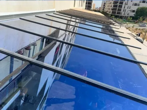 Mûr rideau alucobond 
