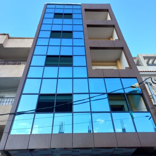 Mûr rideau alucobond